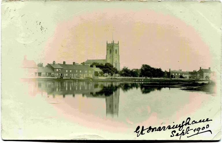 Photograph. McAnally Scotsman Pit 1900 (Great Massingham Archive).