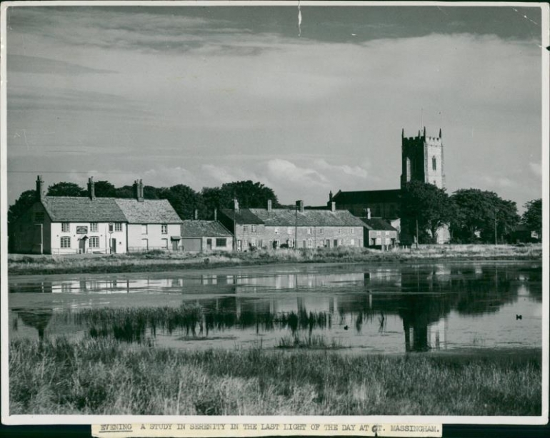 Photograph. Village (Great Massingham Archive).